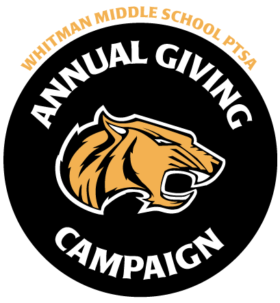 Whitman Middle School PTSA annual giving campaign