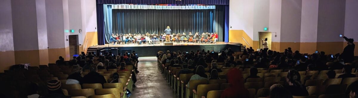 Cropped WMS Auditorium with concert on stage